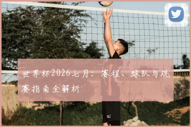 世界杯2026七月：赛程、球队与观赛指南全解析
