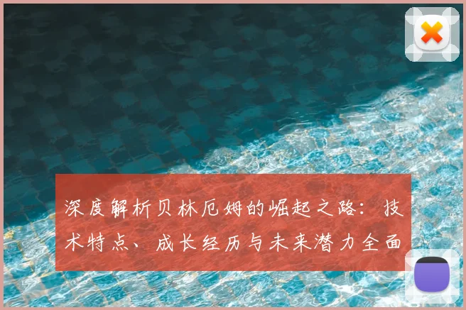深度解析贝林厄姆的崛起之路：技术特点、成长经历与未来潜力全面剖析